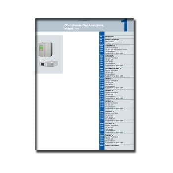 Эктрактивные газоанализаторы производства siemens
